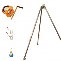 Globestock Tripod Kit with G Winch, underslung pulley and brackets